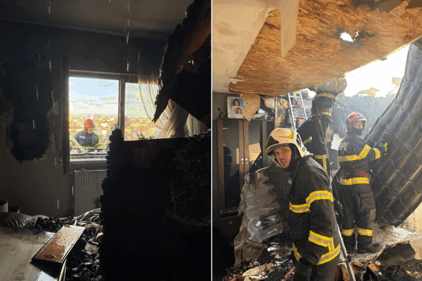 Constanța în Cenușă: Distrugerea devastatoare lăsată de incendiul de la mansardele blocului de pe strada Soveja. Locuitorii au rămas fără tot ce aveau! 1 foto constanta dezastru total ramas in urma incendiului de la mansardele blocului de pe strada soveja oamenii si au pierdut toata agoniseala 68c72ac76d42b