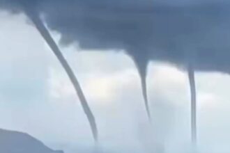foto fenomen meteorologic la marea neagra mai multe trombe puternice au fost surprinse de localnici 68cffbe0e2227