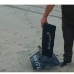 Imagini surprinzătoare de pe Plaja Vadu: Descoperiri ecologice din zborul dronelor 2 foto fragmente de drona pe plaja vadu gasite intr o actiune de ecologizare 68cc202a5d91d