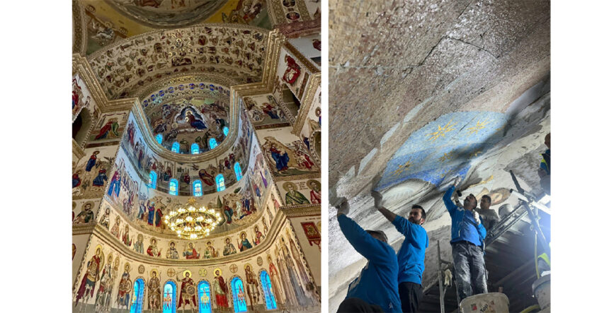 Captivante priveliști din interiorul Catedralei Mântuirii Neamului: Timp de o lună până la solemnitatea sfințirii monumentului! 1 foto imagini spectaculoase cu interiorul catedralei mantuirii neamului mai este o luna pana la marea sfintire a edificiului 68d51b35dcf29