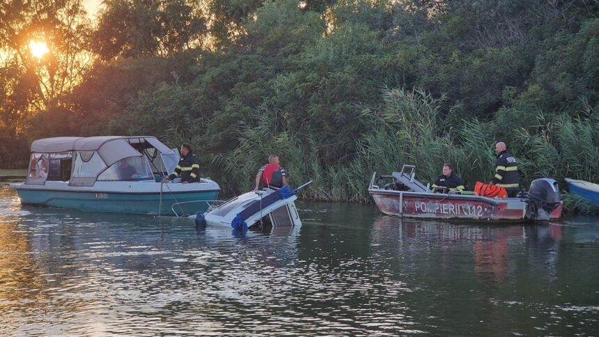 Moment dramatic în Delta Dunării, pe brațul Sulina: O clipă a decis între salvare și dispariție! 1 foto incident in delta dunarii pe bratul sulina cateva secunde au facut diferenta dintre salvare si scufundare 68bbdd599fe7f