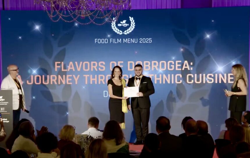 Premiu internațional pentru scurtmetrajul "Arome din Dobrogea: O călătorie prin bucătăria etnică" - un nou avans în drumul Dobrogei spre titlul de Regiune Gastronomică Europeană 2029. 1 foto premiu international pentru scurtmetrajul intitulat flavors of dobrogea a journey through ethnic cuisine un nou pas pentru dobrogea in drumul spre titlul de regiune gastronomica europeana 2029 68da7d665c5cb