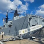 Ursula von der Leyen, Președinta Consiliului European, în vizită la Fregata Regele Ferdinand în Portul Militar Constanța 3 foto presedinta consiliului european ursula von der leyen a ajuns in portul militar constanta unde va vizita fregata regele ferdinand 68b596e8eb660