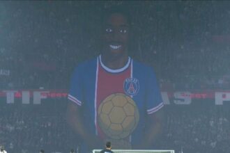 foto si video scenografie spectaculoasa pe parc des princes dupa ce ousmane dembele a cucerit balonul de aur printul orasului a devenit regele lumii82 68d83c9f639f0