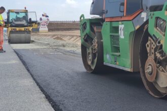foto vezi aici cum avanseaza lucrarile la nodul rutier cumpana a4 termenul de finalizare este in noiembrie 2025 68c413e9e741f