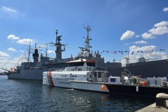 foto video masuri exceptionale de securitate pentru primirea presedintei consiliului european in portul militar constanta 68b5933f88d68
