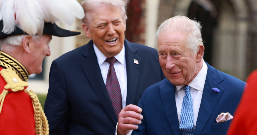 "Donald Trump și Melania, întâmpinați cu onoruri regale de Regele Charles și Regina Camilla la Castelul Windsor" 1 galerie foto donald trump si melania primiti de regele charles si regina camilla la castelul windsor 68caa51971b18