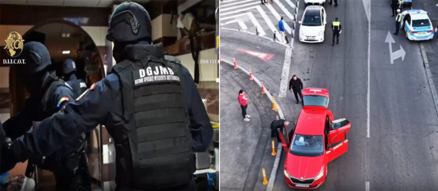 Capturi Uimitoare: Zeci de descinderi DIICOT într-o rețea de trafic de droguri periculoase 1 imagini spectaculoase zeci de perchezitii diicot la o retea de traficanti de droguri de risc 68d8f752247ad