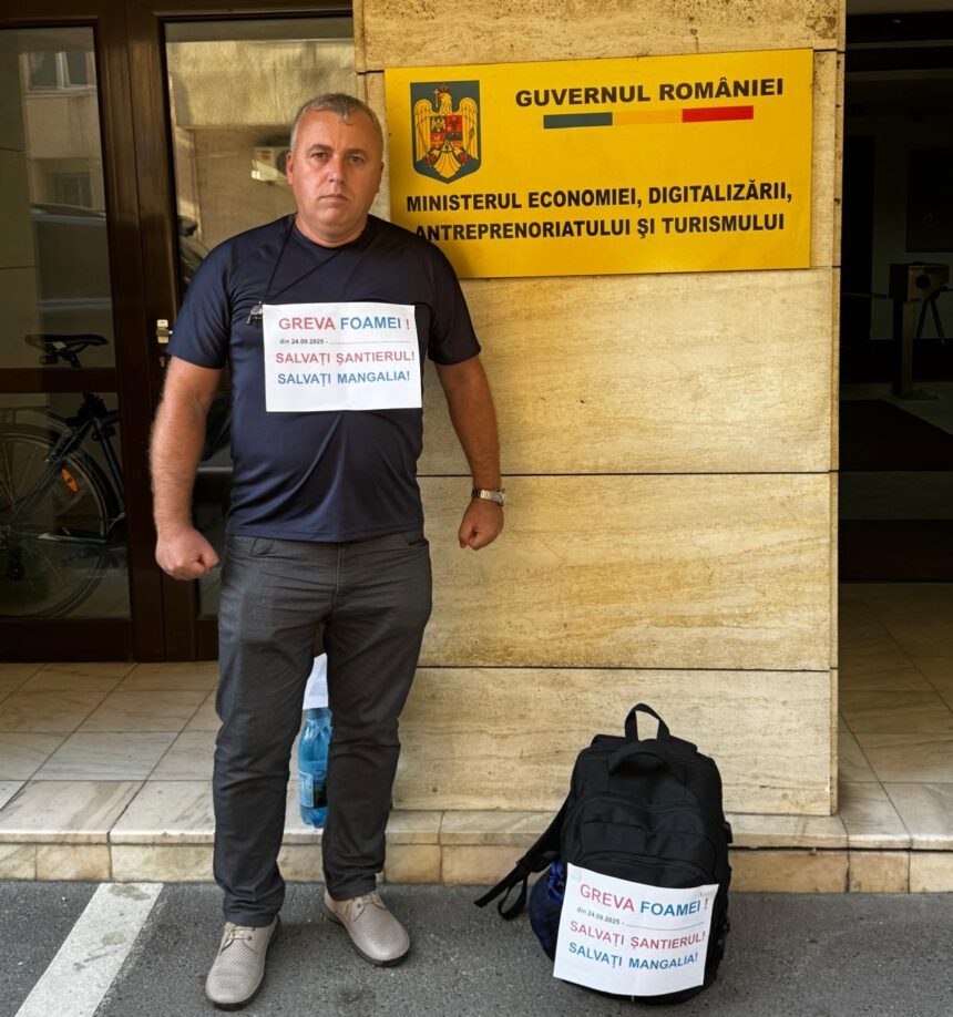 Laurențiu Gobeajă, liderul Sindicatului Liber "Navalistul", își suspendă alimentația pentru o cauză justă. 1 laurentiu gobeaja presedintele sindicatului liber navalistul a intrat in greva foamei 68d400ee2a825