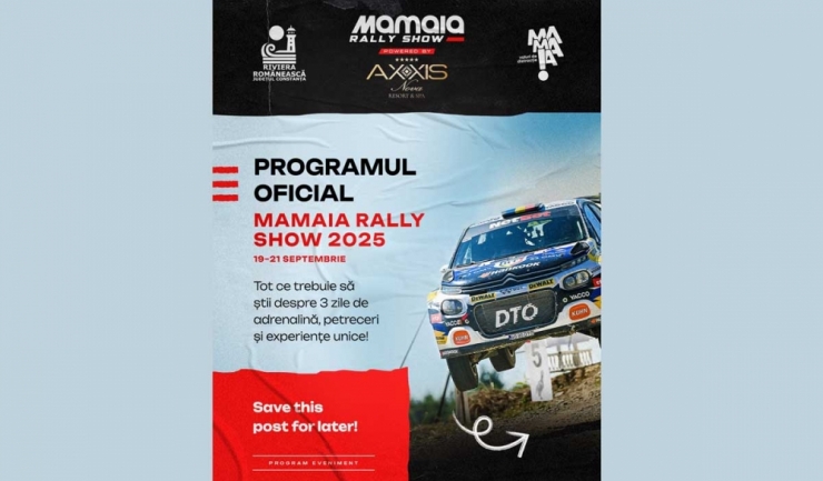Mamaia va fi scena spectacolului automobilistic Mamaia Rally Show 2025, în perioada 19-21 septembrie! 1 mamaia gazduieste mamaia rally show 2025 intre 19 si 21 septembrie 68cd69fc611d6