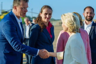 mosteanu dupa vizita lui von der leyen in portul constanta am discutat despre finantare europeana pentru o noua dana militara 68b5e2beeb1f9