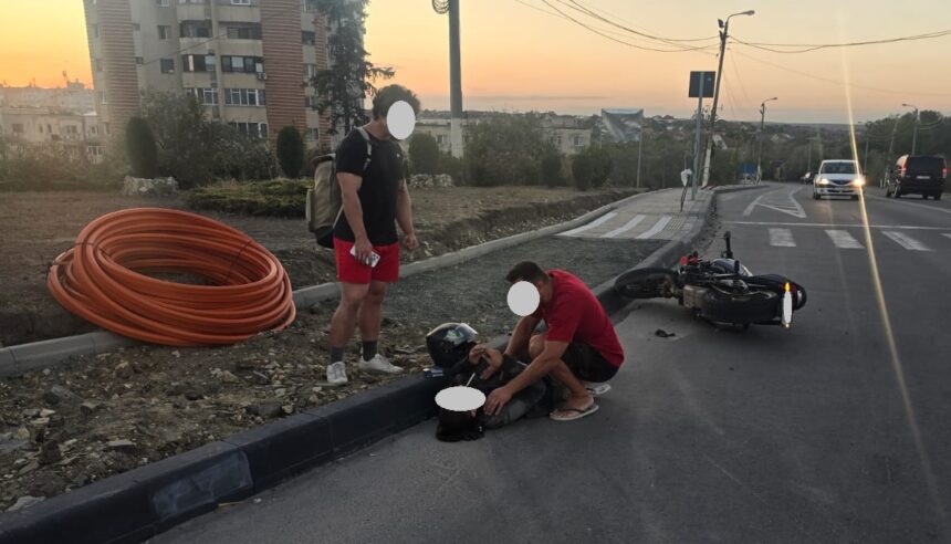 Accident dramatic: motociclist în stare gravă la intrarea în Năvodari 1 motociclist ranit in accident la intrare in navodari 68c848019d2a2