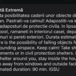 Avertizare Importantă: RO-Alert în Regiunea Nordică a Județului Tulcea - Posibilitate de Cădere a Obiectelor Aeriene 2 news alert ro alert pentru zona de nord a judetului tulcea risc de cadere a unor obiecte din spatiul aerian 68c5986b63b30
