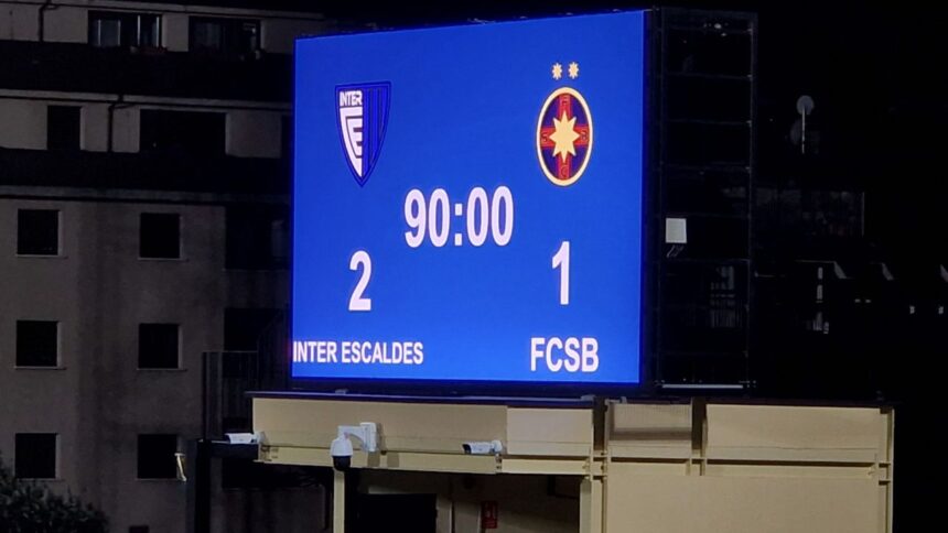 OFICIAL Îți aduci aminte de meciul Inter Club d'Escaldes - FCSB 2-1? Ce noutăți a aflat acum Universitatea Craiova! 1 oficial remember inter club descaldes fcsb 2 1 ce veste a primit acum universitatea craiova 68dbaaf4e05ef