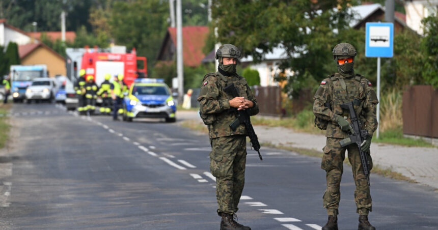 Fragmente de rachetă descoperite în estul Poloniei, informează autoritățile militare 1 resturi de racheta au fost gasite in estul poloniei anunta politia militara 68cd08e5dd1bd