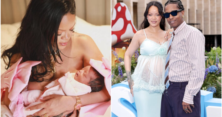 Rihanna a adus pe lume o fetiță, al treilea moștenitor al cuplului cu A$AP Rocky. Vedeta a împărtășit numele și a prezentat primele momente adorabile. 1 rihanna a nascut o fetita al treilea copil cu aap rocky artista a dezvaluit numele si a publicat primele imagini 68d51517ba5d1