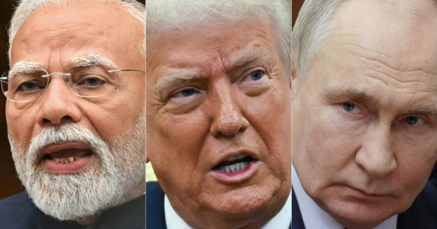Trump: Rusia și India, captive în umbra Chinei. Kremlinul răspunde: „Președintele SUA, cu o notă de cinism” 1 rusia si india par pierdute in bezna cea mai adanca a chinei remarca trump reactia kremlinului presedintele sua destul de cinic 68baef4638efb
