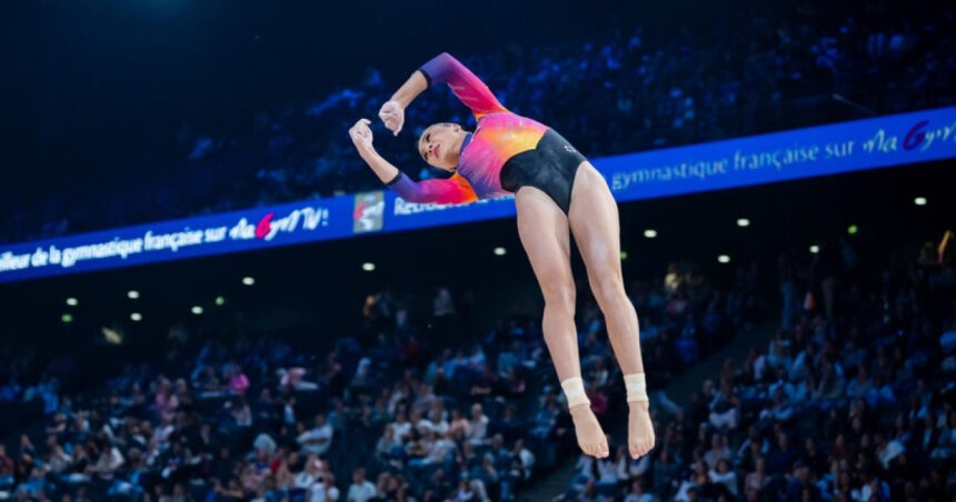 Sabrina Maneca Voinea cucerește aurul în finala de sol la Cupa Mondială de la Paris! 1 sabrina maneca voinea medalie de aur in finala la sol la cupa mondiala de la paris 68c7d6b35d866