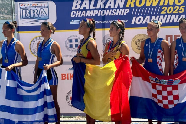 sportivii romani au castigat 10 medalii la campionatele balcanice de canotaj de la ioannina grecia 68c5947fb858b