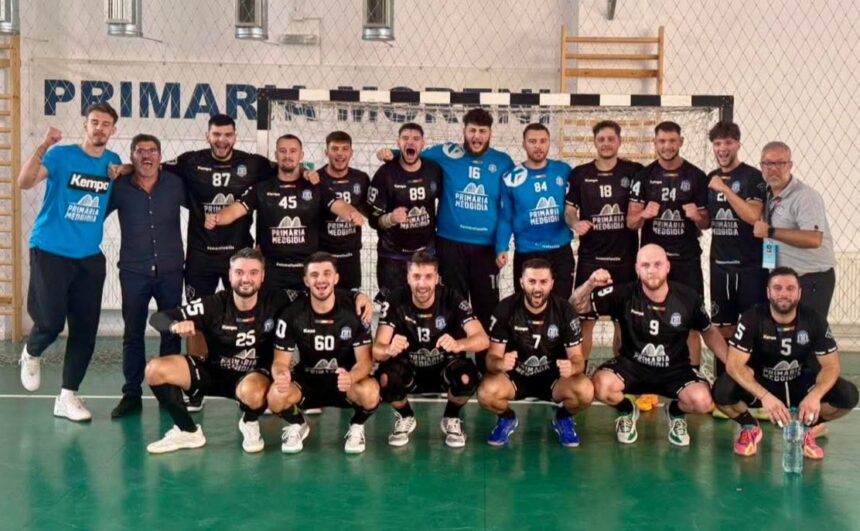 Victorie răsunătoare pentru handbaliștii de la CS Medgidia în confruntarea de la Târgoviște! 1 succes clar pentru handbalistii de la cs medgidia la targoviste 68d9390ddd15f