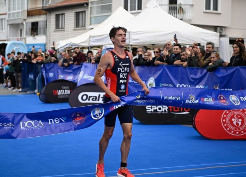 Carol Popa, triatlonistul de la CSM Constanța, cucerește titlul de campion balcanic la categoria Elite! 1 triatlonistul de la csm constanta carol popa este campion balcanic la elite 68da676a3beea