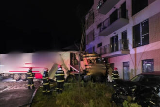 video accident grav in cluj napoca un tir a intrat intr un bloc 68c275d47ef47