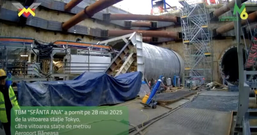 Progresul lucrărilor la metroul către aeroport: un tunel impresionant de 900 de metri a fost finalizat! 1 video care e stadiul lucrarilor la metroul spre aeroport un segment de tunel de 900 de metri a fost finalizat 68dbef84b554e