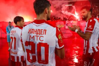 video ce o asteapta pe fcsb in europa league steaua rosie belgrad si a pulverizat adversara 68c7e81164c01