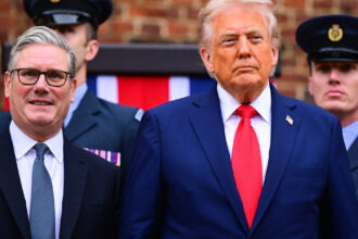 video donald trump in vizita oficiala in marea britanie intalnire cu premierul keir starmer la chequers 68cbf6bd99a14