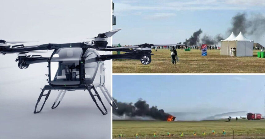 Coliziune spectaculoasă între două mașini zburătoare la un show aerian în China! 1 video doua masini zburatoare s au ciocnit la un spectacol aerian din china 68cac4dcbdd56