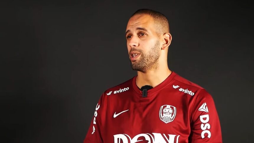 Islam Slimani îmbracă tricolorul CFR Cluj! Mesajul său pentru adversari! 1 video islam slimani primul interviu in tricoul lui cfr cluj ce le a transmis rivalelor 68c43d81c5c08