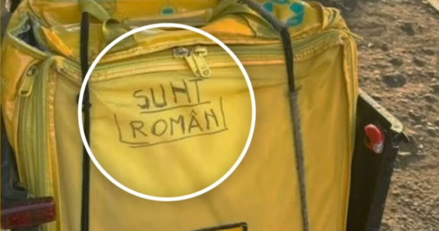 Livratorii din România își personalizează rucsacurile în urma atacurilor xenofobe pentru a se proteja de posibile agresiuni 1 video livratorii romani isi marcheaza ghiozdanele dupa atacurile rasiste asupra colegilor straini de frica sa nu fie agresati 68baf2dd80139