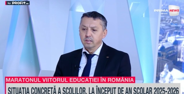 Maratonul Profit.ro: Evoluția Educației în România. Daniel David, Ministrul Educației, anunță că 98,6% dintre profesorii titulari au reușit să-și crească norma cu 2 ore în aceeași instituție. 1 video maratonul profit ro viitorul educatiei in romania ministerul educatiei daniel david pana acum 986 dintre profesorii titulari si au putut majora norma cu 2 ore in aceeasi scoala 68b6a0f2741ab