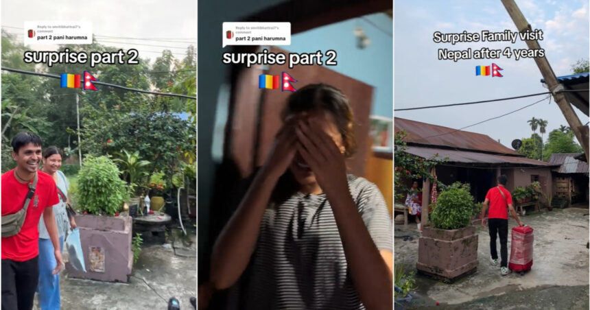 Reîntâlnirea plină de emoție a unui nepalez după patru ani de muncă în România: „Știm ce înseamnă distanța” 1 video momentul emotionant in care un nepalez se intoarce acasa dupa patru ani de munca in romania stim si noi cum e sa fii departe 68cfa874801ea