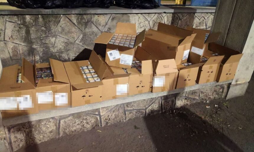 Captură impresionantă: 20.000 de euro în țigări găsite în cabina unui moldovean la Punctul de Frontieră Negru Vodă 1 video tigari in valoare de 20 000 de euro descoperite in cabina unui cetatean moldovean in punctul de frontiera negru voda 68d3d0ac79064