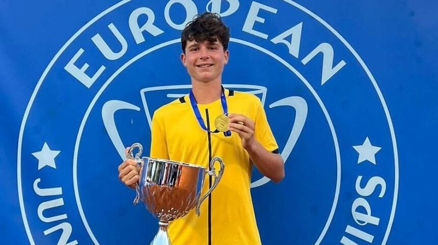 Yannick Alexandrescu își dispută titlul de campion european la tenis în marea finală! 1 video yannick alexandrescu este in finala pentru titlul de campion european la tenis 68cec9778f8c6
