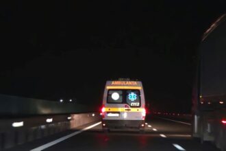 accident rutier pe autostrada a2 doua microbuze s au ciocnit 6904f7032c5a8