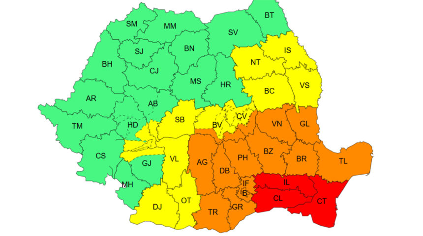 Alertă maximă în Constanța: Ploile torențiale fac din nou apariția. ANM prognozează precipitații de peste 100 de litri pe metru pătrat! 1 cod rosu la constanta se reintorc ploile in aversa anm anunta peste 100 de litri de apa pe metrul patrat 68e36deaa70dc