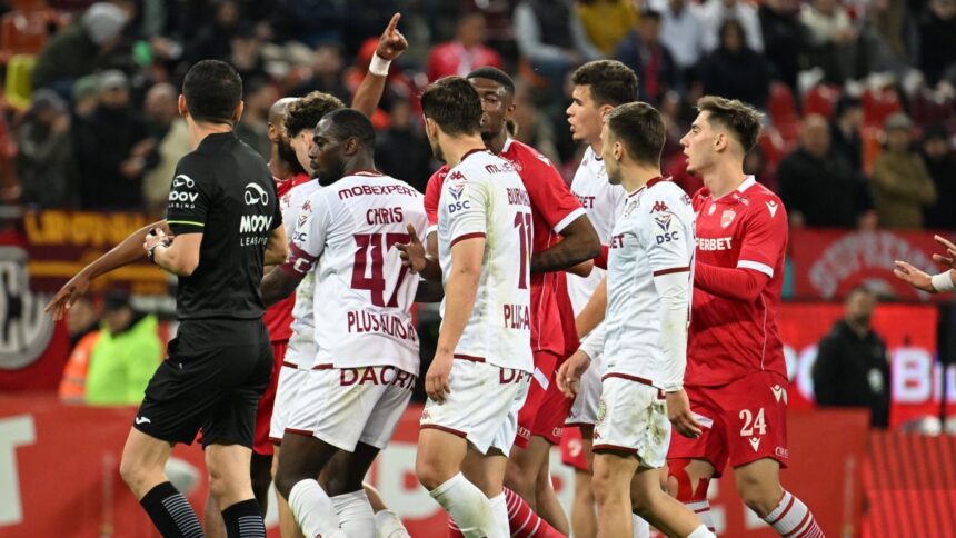 Dinamo și Rapid se confruntă într-un derby electrizant pe Arena Națională, începând cu ora 20:30! 1 dinamo rapid live text de la 2030 se anunta un derby incendiar pe arena nationala 68f48d45ecaf5