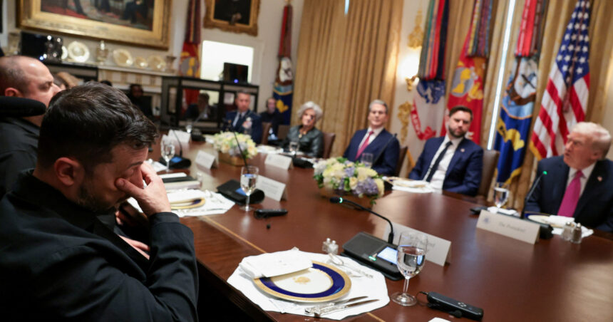 Donald Trump a avut o discuție neîntreruptă cu Zelenski, exprimându-și nemulțumirea că nu a fost onorat cu Premiul Nobel pentru Pace. 1 donald trump a vorbit in continuu in intalnirea cu zelenski si s a plans ca nu a primit premiul nobel pentru pace 68f72ae386263
