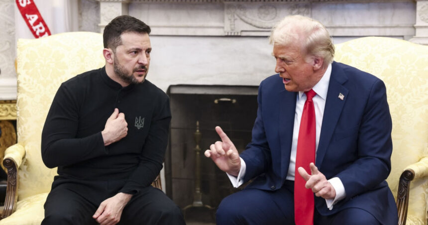 Donald Trump îi sugerează lui Volodimir Zelenski să se conformeze cerințelor lui Vladimir Putin, avertizând că Rusia „ar putea anihila” Ucraina (FT) 1 donald trump l a indemnat pe volodimir zelenski sa accepte conditiile lui vladimir putin altfel rusia ar putea distruge ucraina ft 68f557283efc9