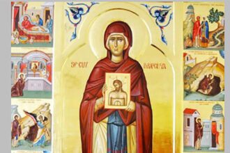 duminica 12 octombrie la parohia sfintii arhangheli mihail si gavriil din medgidia credinciosii se pot inchina la vesmantul sfintei cuvioase parascheva 68e2c19e223d4