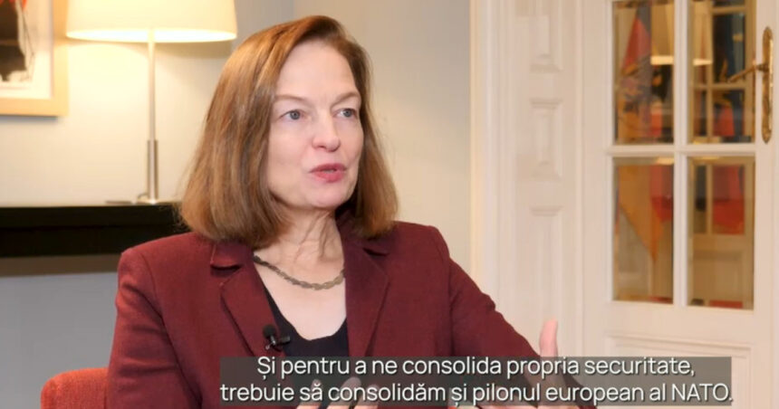 E.S. Angela Ganninger, ambasadorul Germaniei: „Valorile fundamentale ale guvernului nostru sunt securitatea, bunăstarea și libertatea” 1 e s angela ganninger ambasadorul germaniei prioritatile guvernului nostru sunt acum securitatea prosperitatea si libertatea 68df9d7096ece