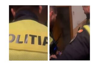 erou in uniforma politistul ovidiu manda l a salvat pe barbatul blocat in apartamentul cuprins de flacari de pe strada badea cartan 68e8ccb3a4ee8