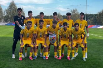 foto romania u17 a debutat in preliminariile euro cuplu de fundasi centrali de la real madrid si cs dinamo din liga 2 68e75b8172d46