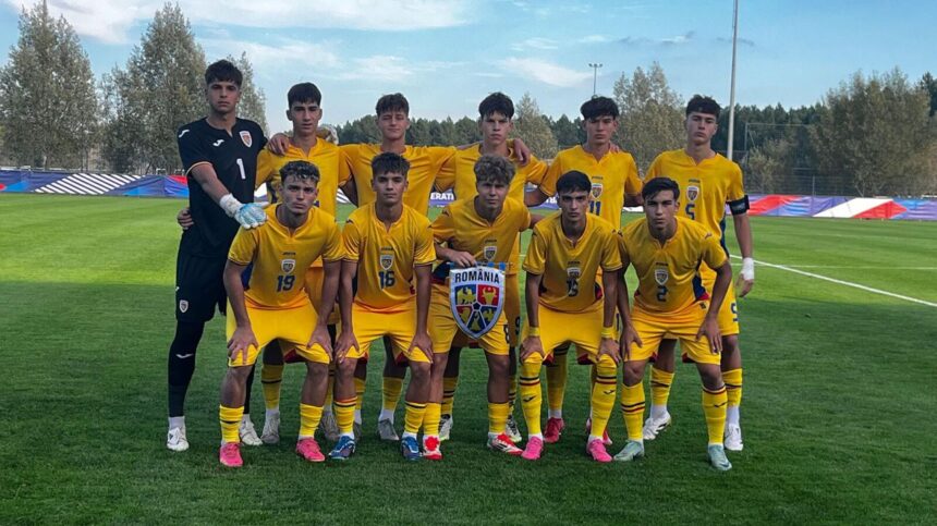 foto romania u17 a debutat in preliminariile euro cuplu de fundasi centrali de la real madrid si cs dinamo din liga 2 68e75b8172d46