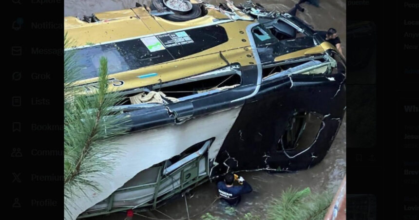 Catastrofă în Argentina: Cel puțin nouă vieți pierdute după ce un autocar a plonjat de pe un pod 1 foto tragedie in argentina cel putin noua oameni au murit dupa ce autocarul in care se aflau a cazut de pe un pod 68ff33608836d