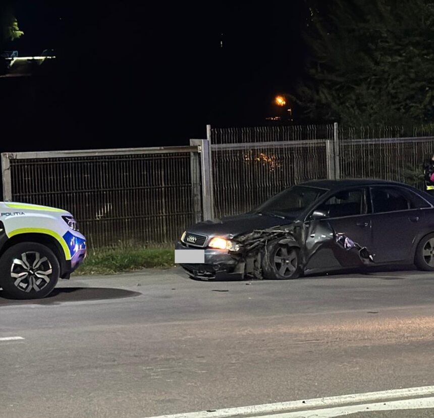 foto video accident la medgidia in zona berarie doua masini s ar fi tamponat in sensul giratoriu de langa pod 68e95946d838c