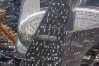 galerie foto arabii pregatesc un stadion de neimaginat cum va arata arena suspendata la 350 de metri inaltime 6900c66316ad6