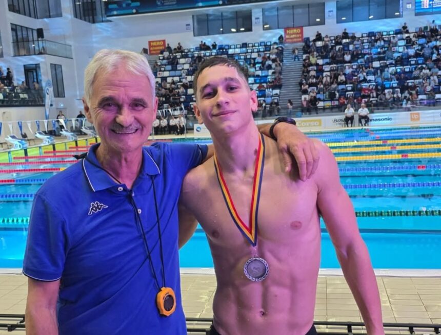 Matei Silivestru de la CSM Constanța strălucește pe podiumul Cupei „Andrei Nicolescu” 1 inotatorul matei silivestru de la csm constanta pe podium la cupa andrei nicolescu 69049e67bf1a8